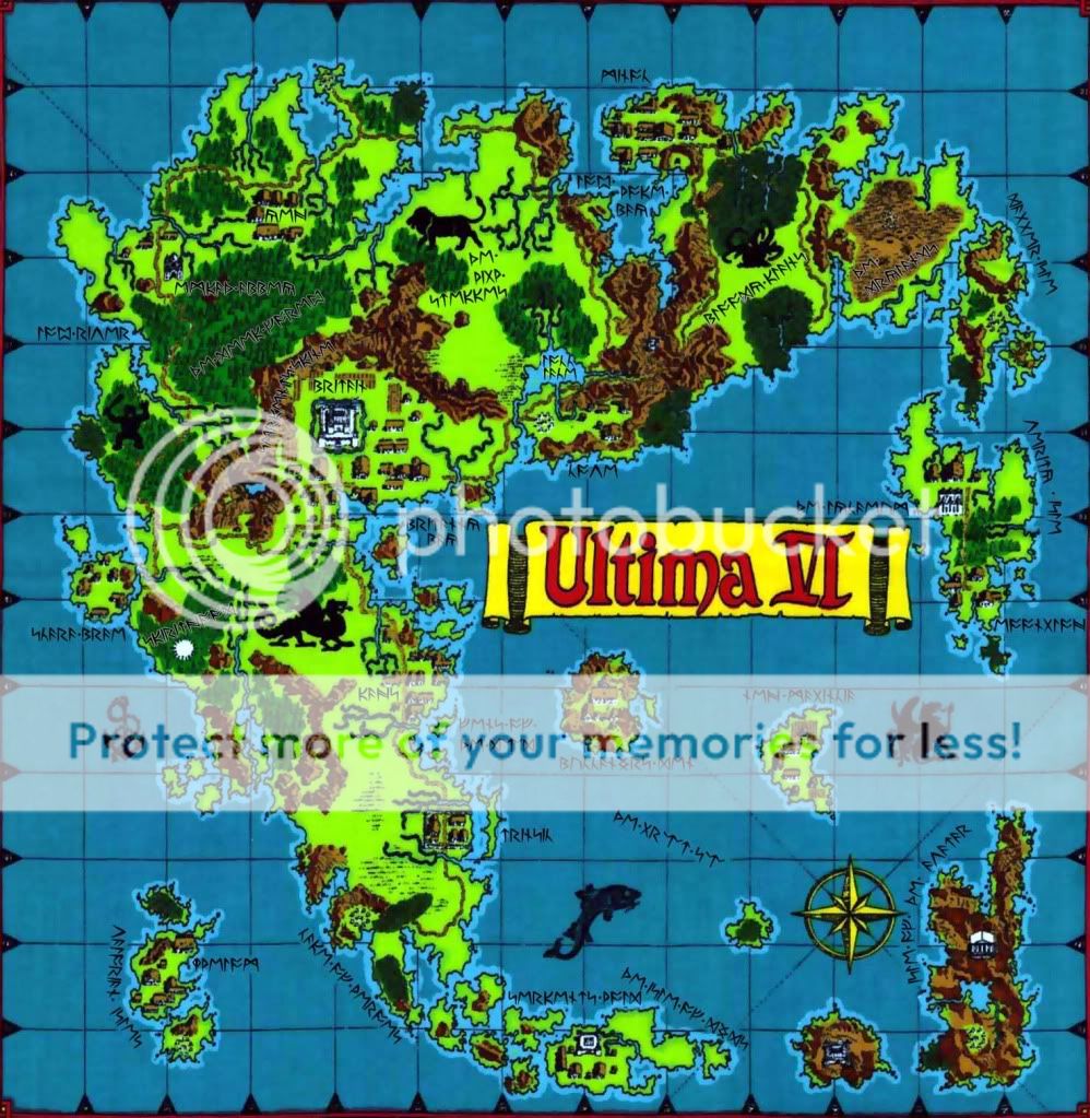 Ultima 6 Cloth Map Pictures, Images & Photos Photobucket