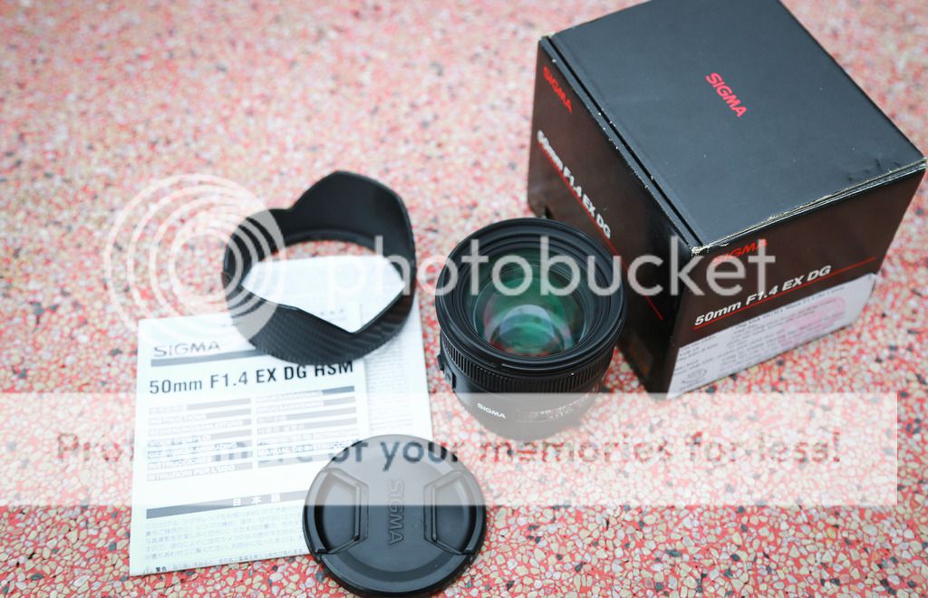 Sigma 50 F1.4 nonart Fullbox Likenew cần ra đi giá Good!!! - 1