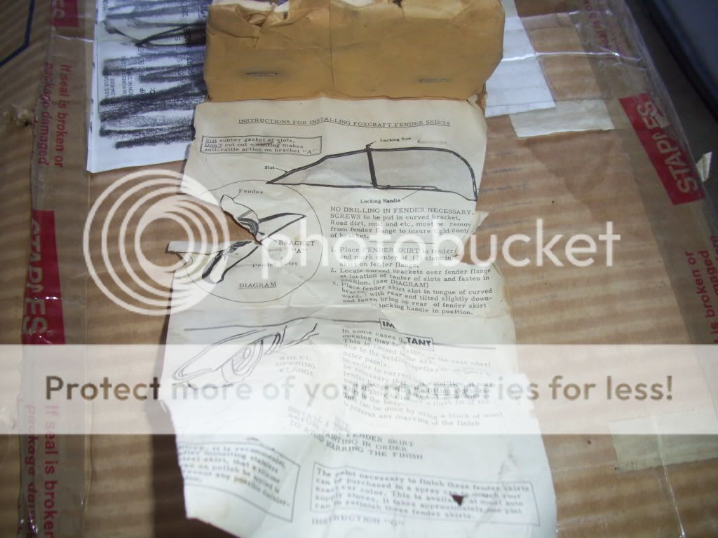 NOS FOXCRAFT SKIRTS FOR 61 IMPALA**** Lowrider Forums