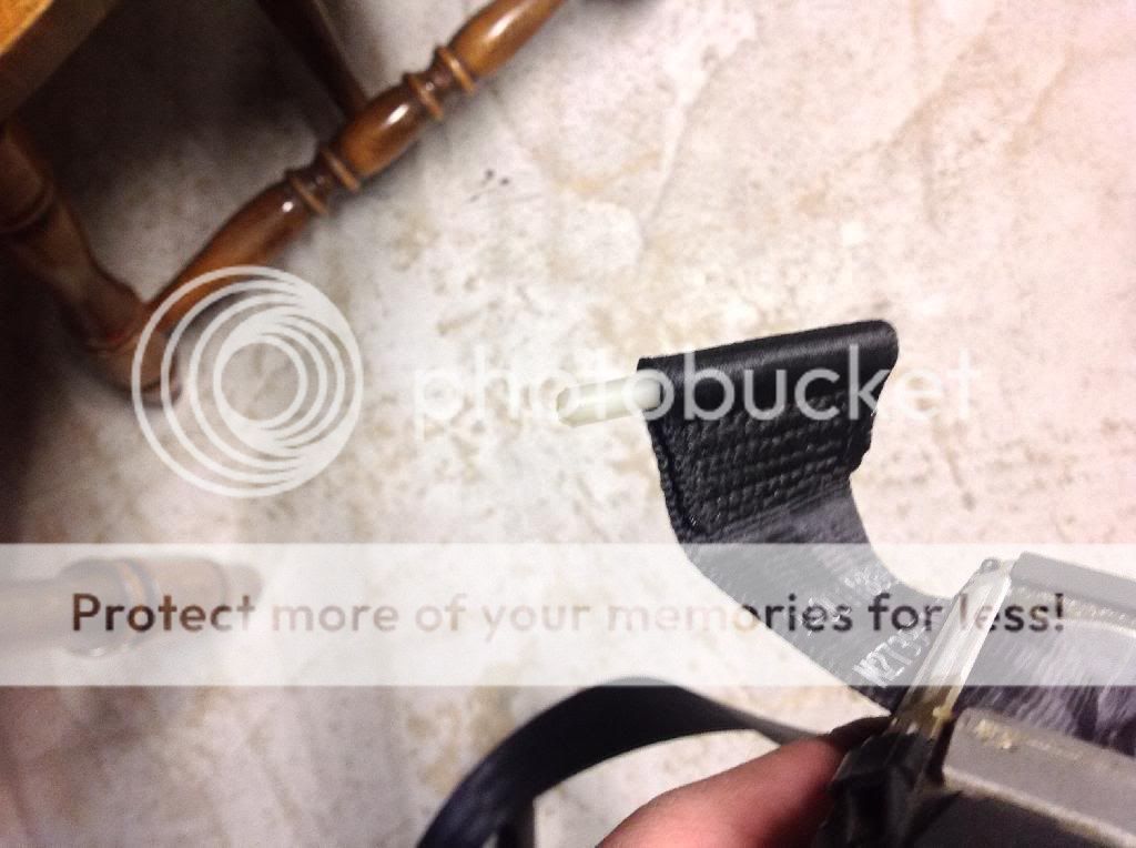 DIY Seat Belt Fabric Removal / Replacement VW Vortex Volkswagen Forum