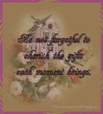 BeNotForgetful.jpg Be not forgetful image by rubybluediamond