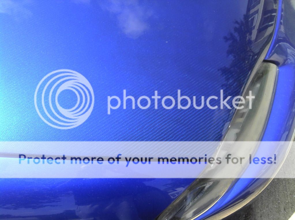 Painted carbon fiber hood DSMtuners